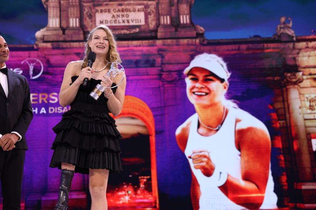 Wheelchair tennis star Diede de Groot wins 2024 Laureus Award